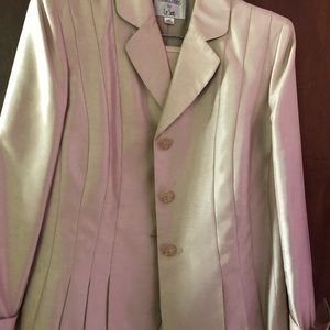 Blazer and skirt suit